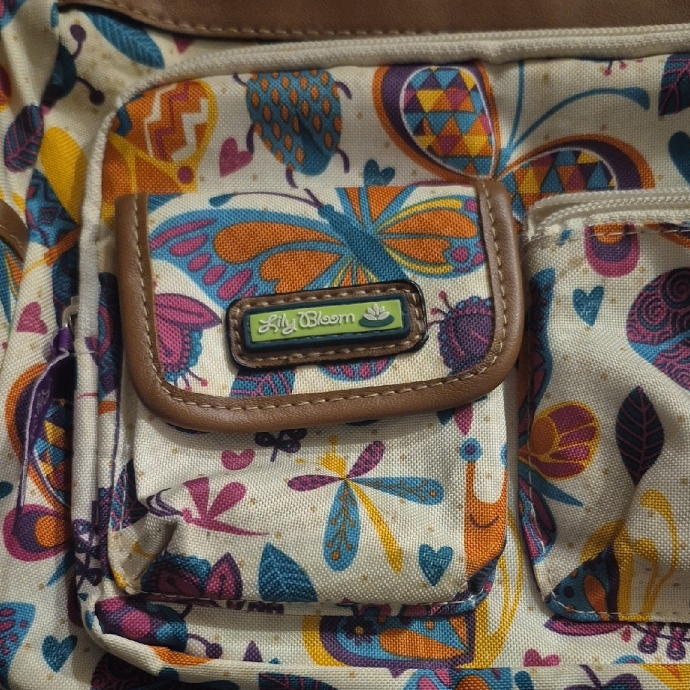 Lily Bloom Multicolor Crossbody Bag